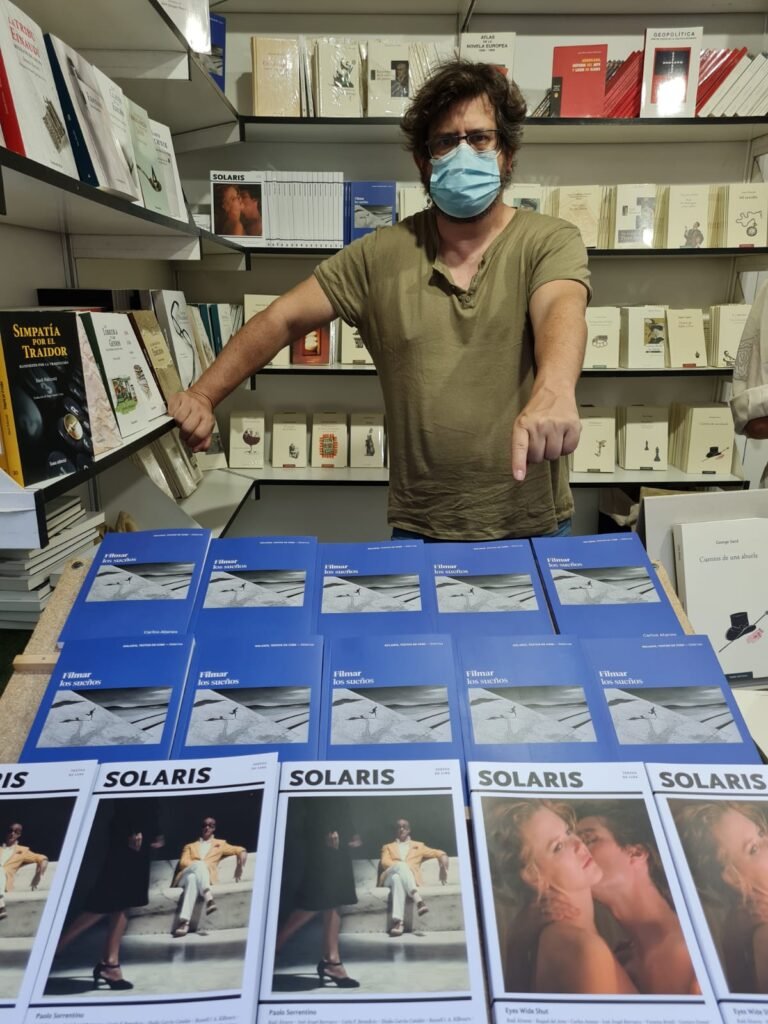 Carlos Atanes en la Feria del Libro de Madrid