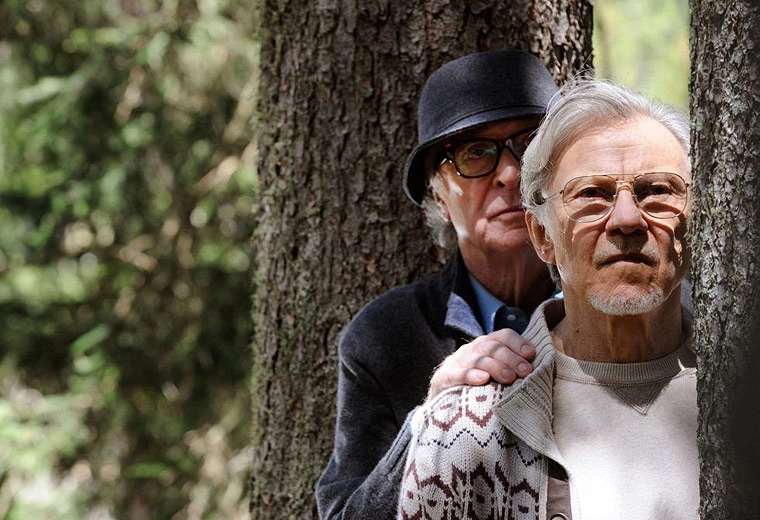 Película La juventud de Paolo Sorrentino con Harvey Keitel y Michael Caine.