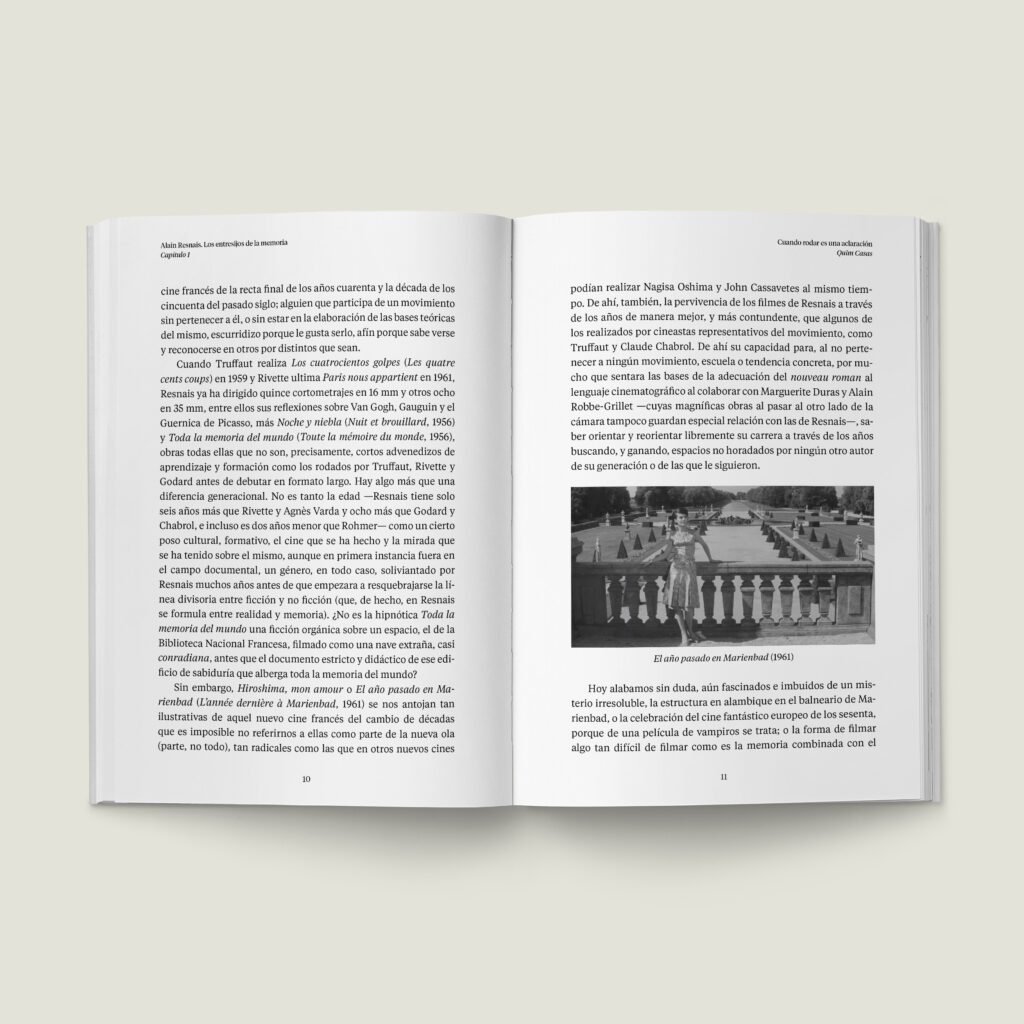 Libro Alain Resnais. Los entresijos de la memoria