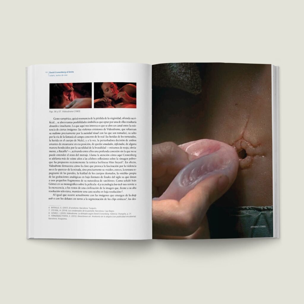 Libro David Cronenberg al límite