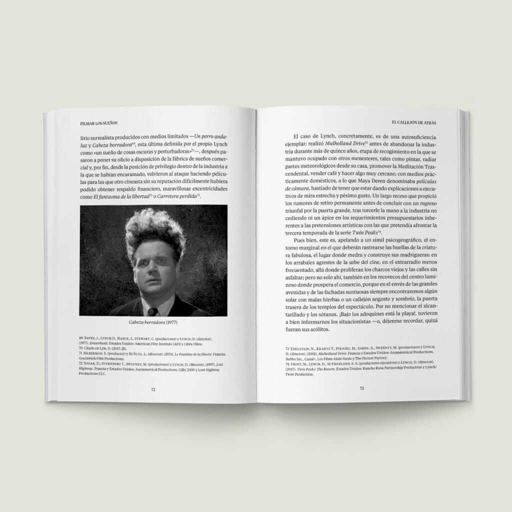 Libro Filmar los sueños de Carlos Atanes
