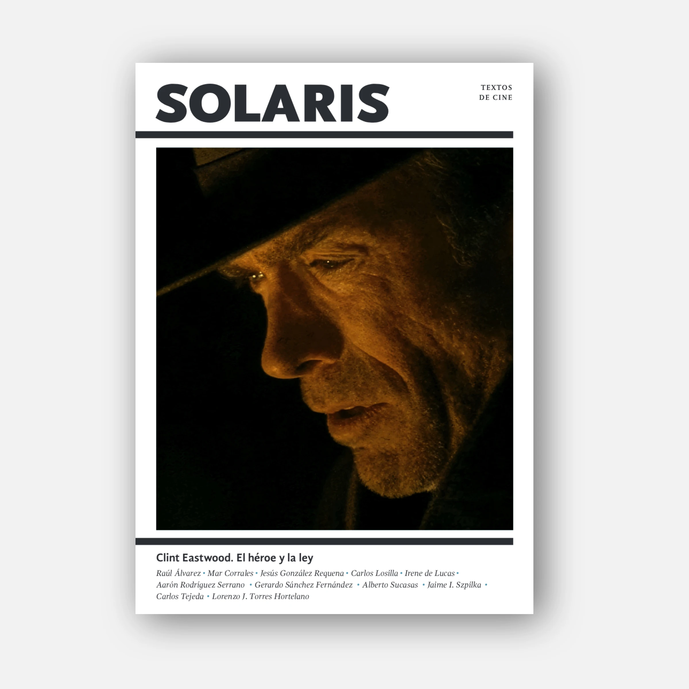 Próximo lanzamiento: libro SOLARIS #10 Clint Eastwood. El héroe y la ley