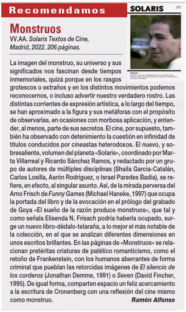 Reseña en la revista Dirigido Por