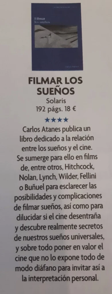 Reseña en la revista Fotogramas