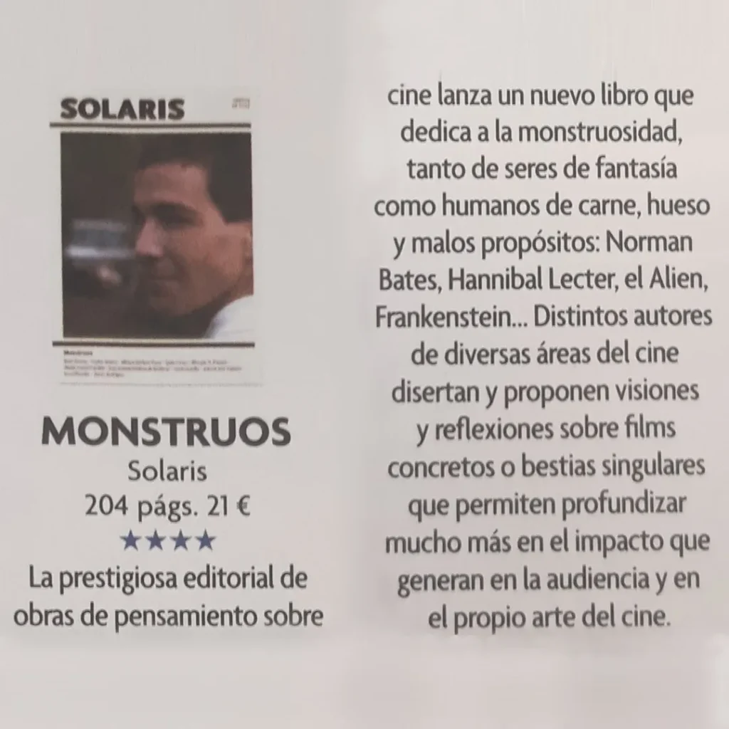 Reseña en la revista Fotogramas