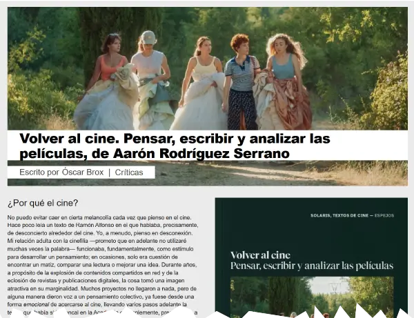 Reseña en la revista Miradas de Cine